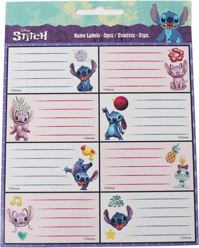 Gim Ετικέτα 2Τμχ Stitch