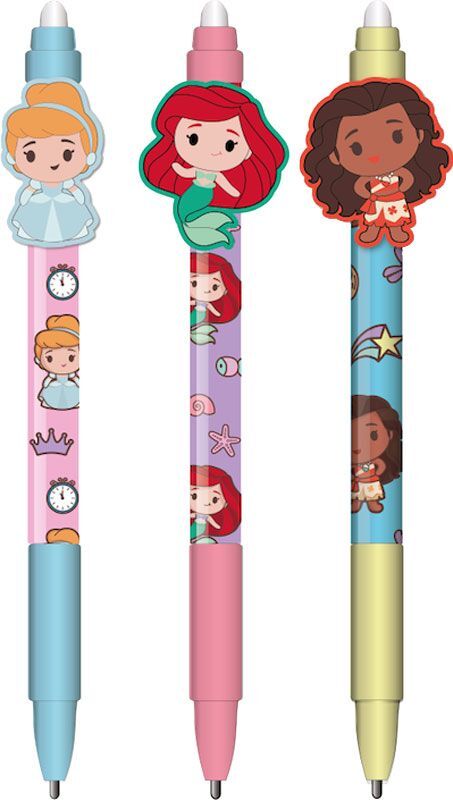 Canenco Disney Princess Στυλό Gel-3 Σχέδια-1Τμχ