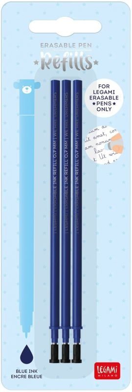 Legami Refill Erasable Pen-Blue
