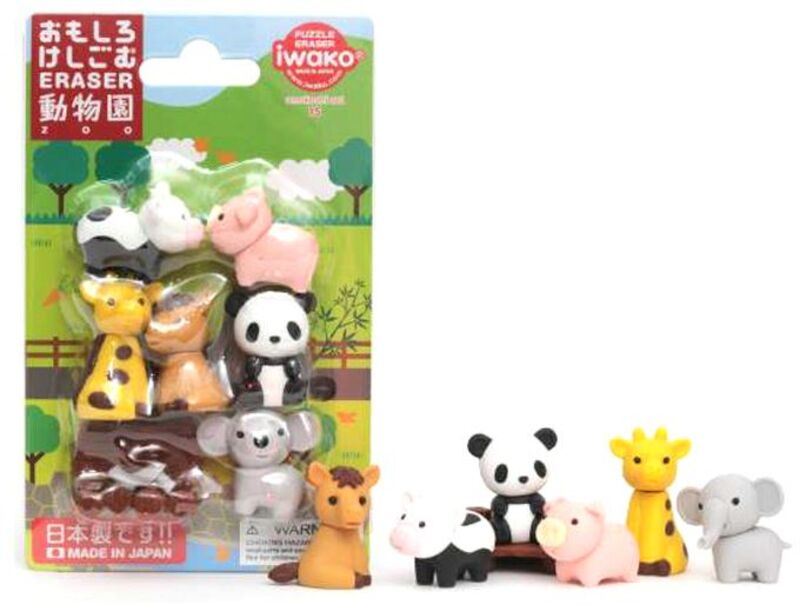 Iwako Γόμα 3D Zoo