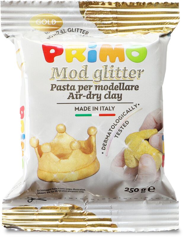Primo Πηλός Glitter Gold 250gr