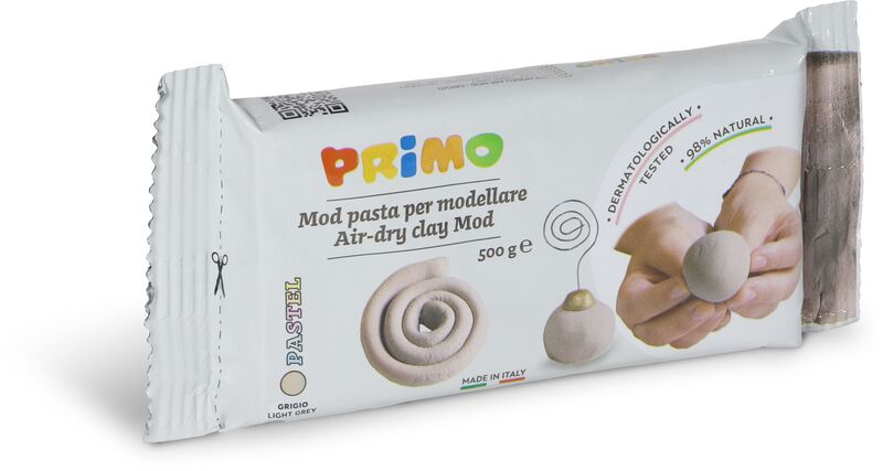 Primo Πηλός Pastel Light Grey 500gr