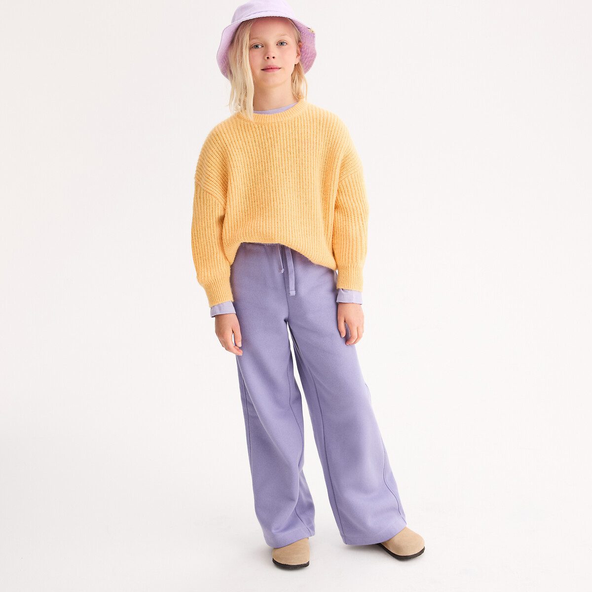 Παντελόνι φόρμας oversized Ροζ