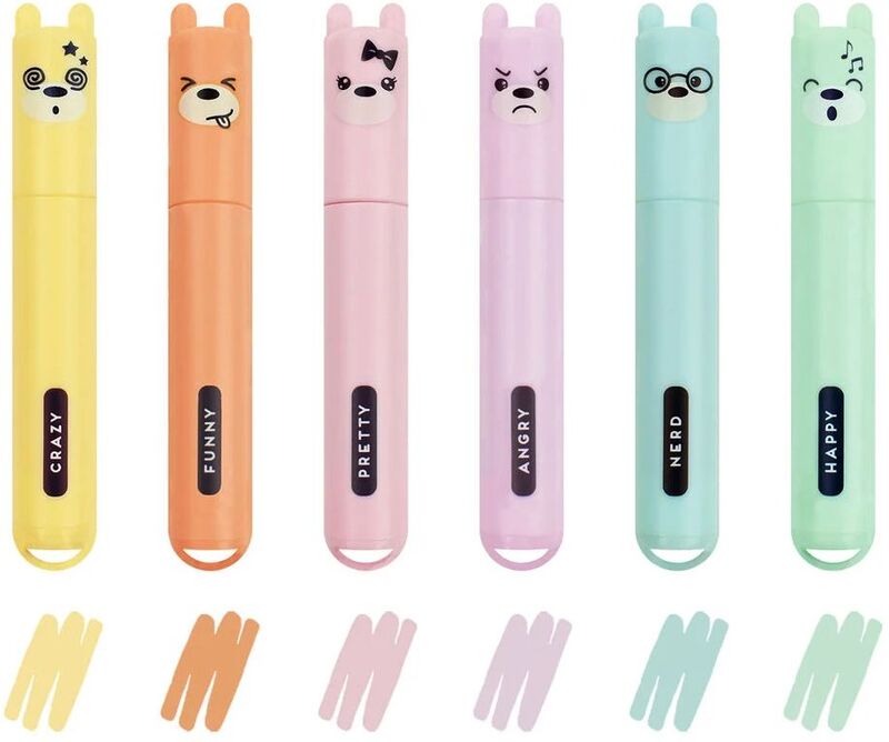 Legami Mini Pastel Highlighters-Teddy's Style