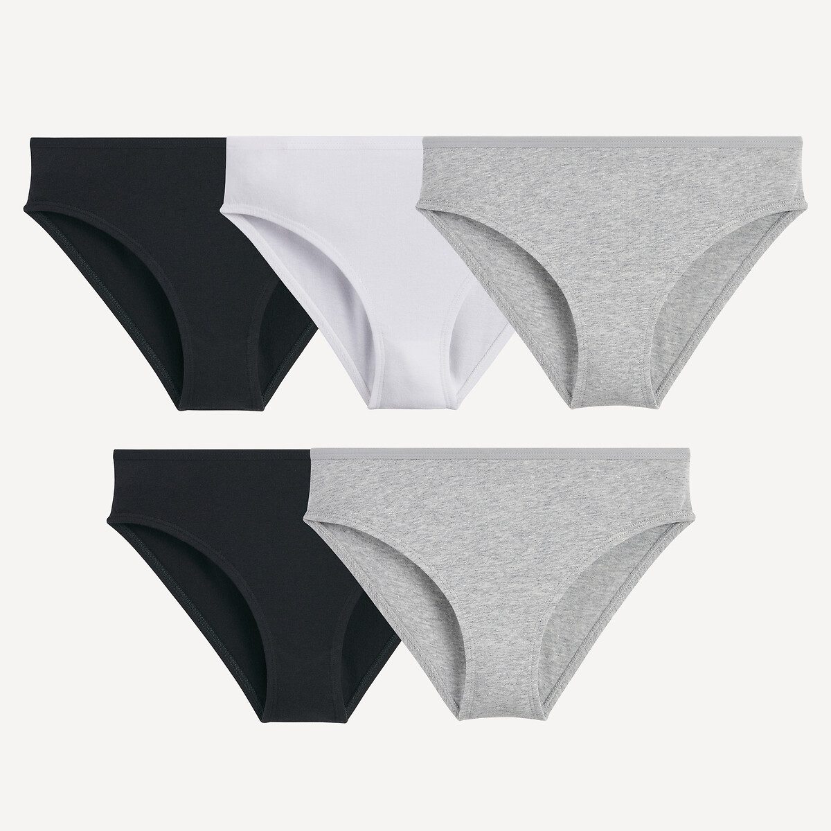 Σετ 5 εσωρούχων Μαυρο