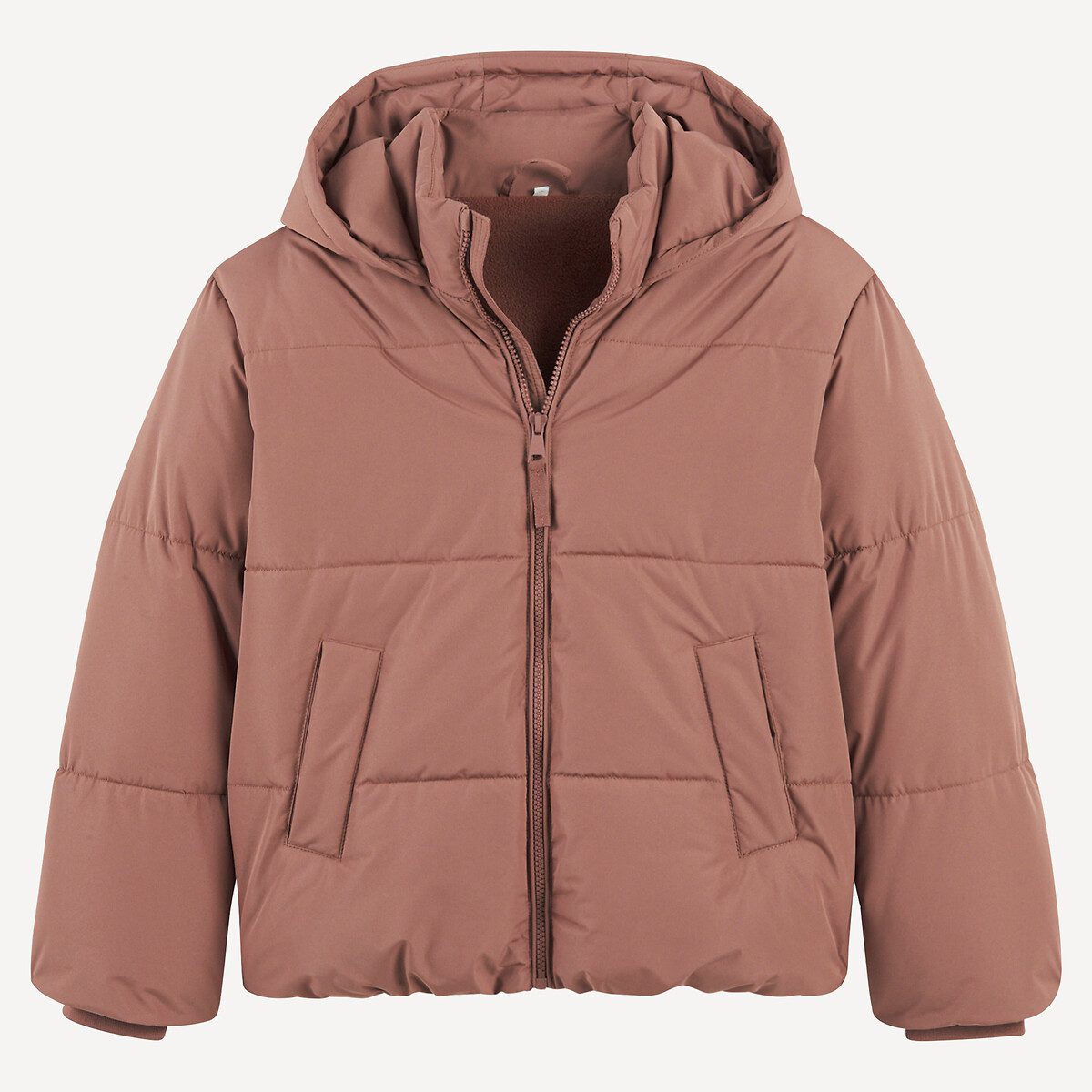 Ελαφρύ μπουφάν με κουκούλα Ροζ
