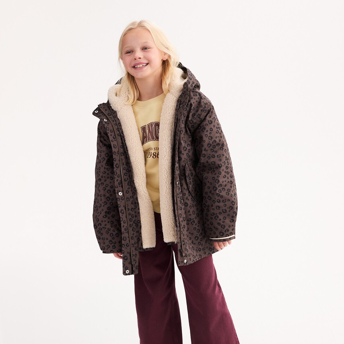 Πάρκα 2 σε 1 με κουκούλα Διαφορα Χρωματα