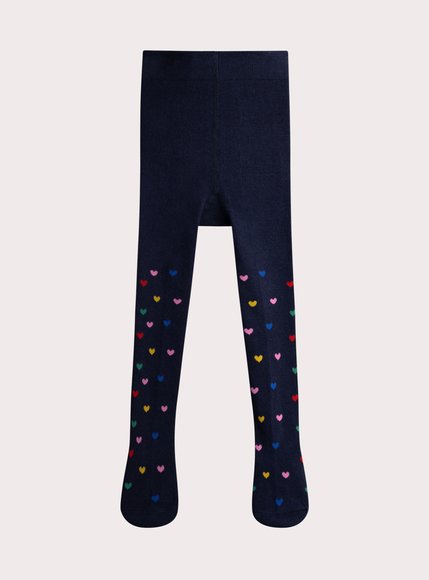 Παιδικό Καλσόν Για Κορίτσια Multi Hearts - Μπλε