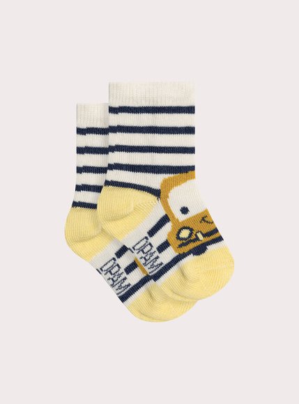Βρεφικές Κάλτσες Για Αγόρια Stripped Bus