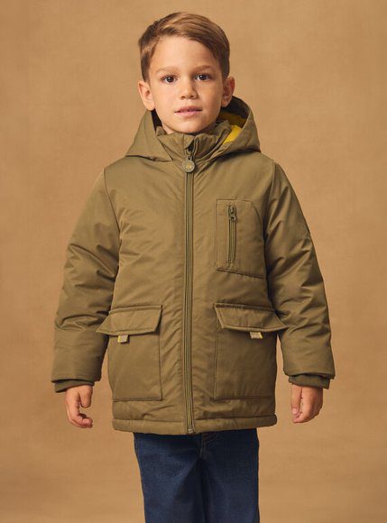 Παιδικό Μπουφάν Για Αγόρια - Πρασινο