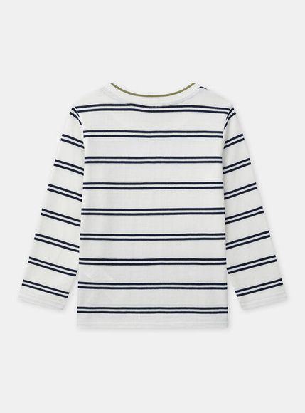 Παιδική Μπλούζα Για Αγόρια Stripped Guide - Λευκο Παιδική Μπλούζα Για Αγόρια Stripped Guide