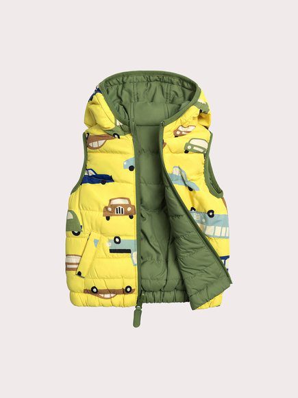 Βρεφικό Αμάνικο Μπουφάν Για Αγόρια Olive Cars