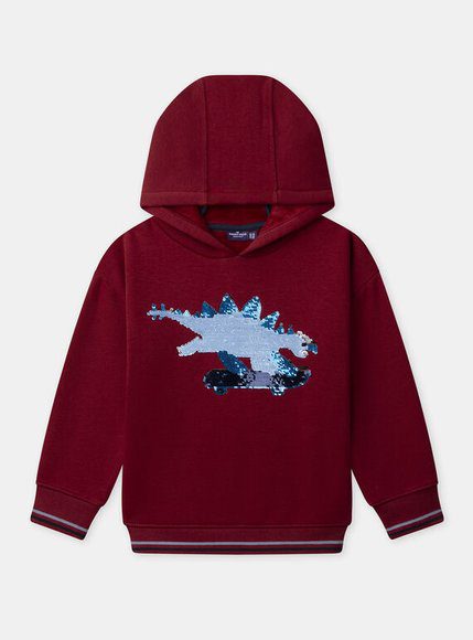 Παιδικό Φούτερ Για Αγόρια Red Skater - Κοκκινο Παιδικό Φούτερ Για Αγόρια Red Skater