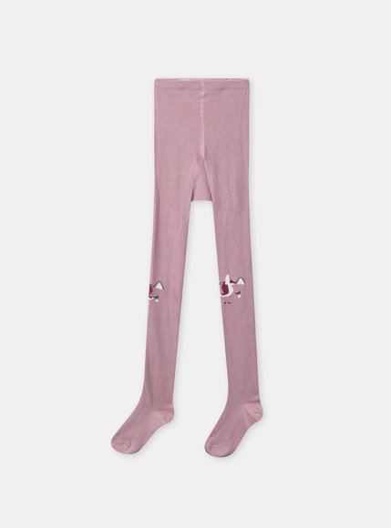 Παιδικό Καλσόν Για Κορίτσια Pink Unicorn - Λευκο