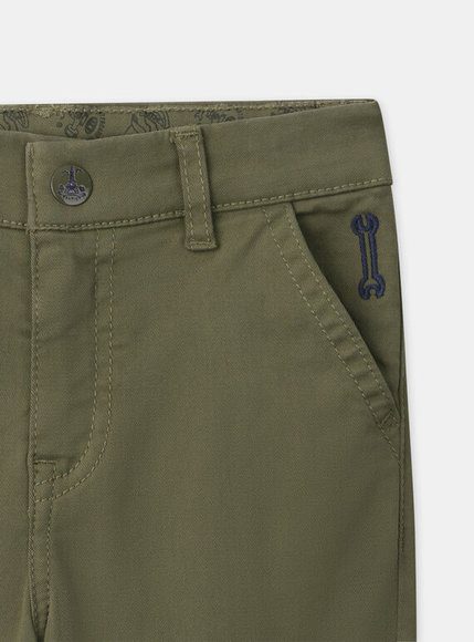 Παιδικό Παντελόνι Για Αγόρια - Χακι Παιδικό Παντελόνι Για Αγόρια