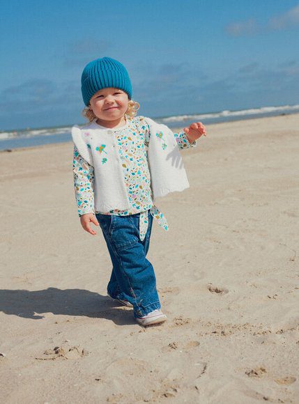 Βρεφική Μπλούζα Για Κορίτσια Fox Pattern Βρεφική Μπλούζα Για Κορίτσια Fox Pattern