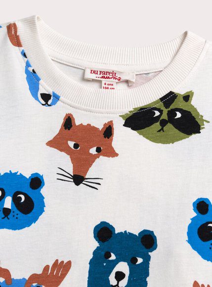 Παιδική Μπλούζα Για Αγόρια White Forrest - Λευκο Παιδική Μπλούζα Για Αγόρια White Forrest