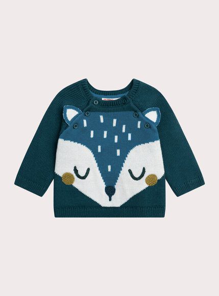 Βρεφικό Πουλόβερ Για Αγόρια Cute Fox