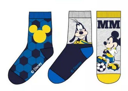 Παιδικές Κάλτσες για Αγόρι Childrenland DISNEY Πολύχρωμες MICKEY-900684 3 Ζεύγη
