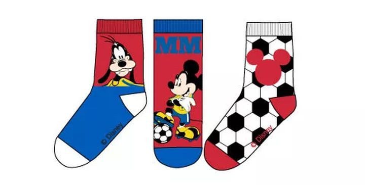 Παιδικές Κάλτσες για Αγόρι Childrenland DISNEY Πολύχρωμες MICKEY-603 3 Ζεύγη