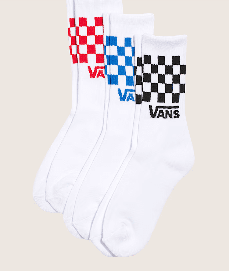 Παιδικές Κάλτσες για Αγόρι Vans Χρώματος Λευκό VN000Q1QWHT1