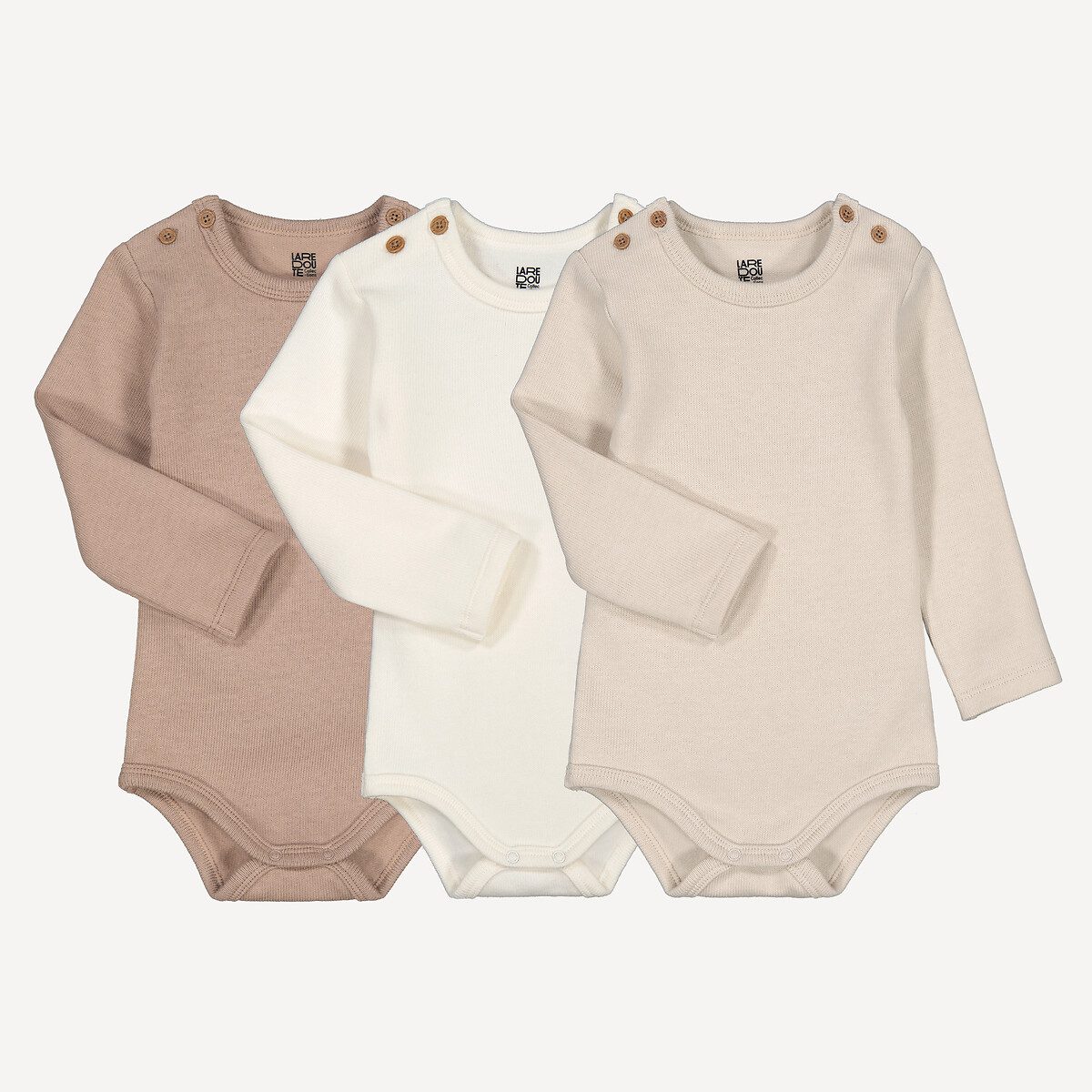 Σετ 3 ζεστά φορμάκια με μακριά μανίκια Διαφορα Χρωματα