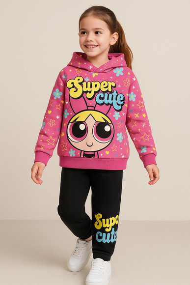 Παιδικό Σετ Για Κορίτσια Pink Blossom - Ροζ