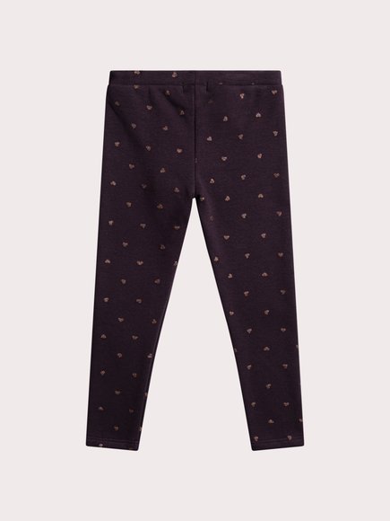 Παιδικό Κολάν Για Κορίτσια Mauve Hearts - Μωβ Παιδικό Κολάν Για Κορίτσια Mauve Hearts