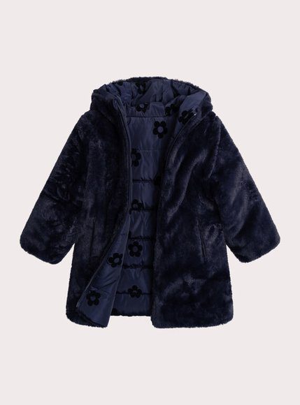 Παιδικό Μπουφάν Για Κορίτσια - Μπλε