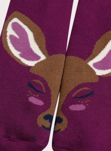 Παιδικές Κάλτσες Για Κορίτσια - Μωβ Παιδικές Κάλτσες Για Κορίτσια