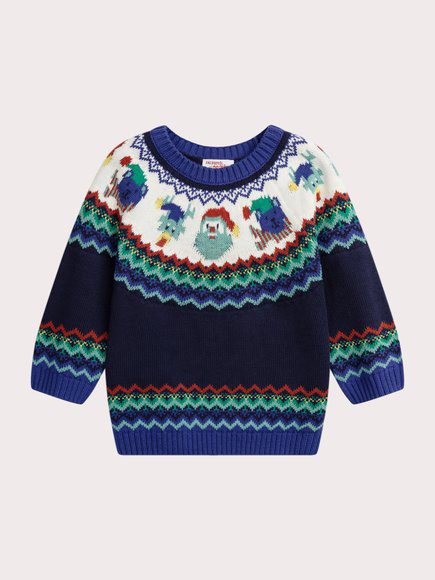 Παιδικό Πουλόβερ Για Αγόρια - Μπλε