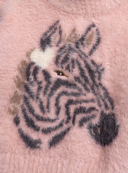 Παιδικό Πουλόβερ Για Κορίτσια - Ροζ Παιδικό Πουλόβερ Για Κορίτσια