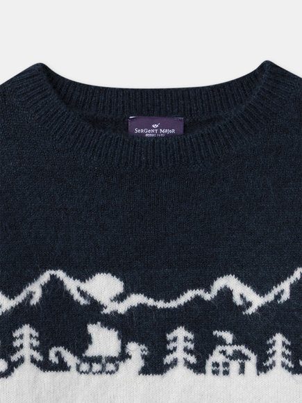 Παιδικό Πουλόβερ Για Αγόρια - Μπλε Παιδικό Πουλόβερ Για Αγόρια