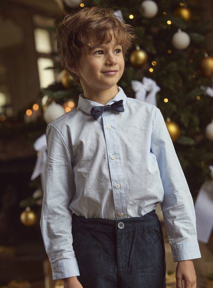 Παιδικό Πουκάμισο Για Αγόρια - Μπλε