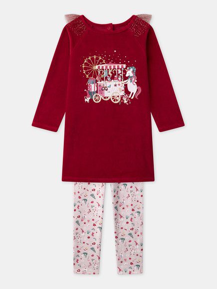 Παιδικές Πιτζάμες Για Κορίτσια - Κοκκινο