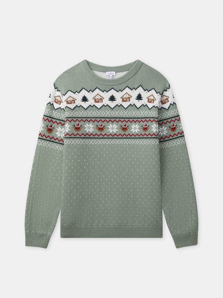 Ανδρικό Πουλόβερ - Πρασινο Ανδρικό Πουλόβερ