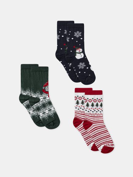 Παιδικές Σετ Κάλτσες Για Αγόρια - Πρασινο