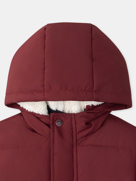 Παιδικό Μπουφάν Για Αγόρια Colour Block - Κοκκινο Παιδικό Μπουφάν Για Αγόρια Colour Block