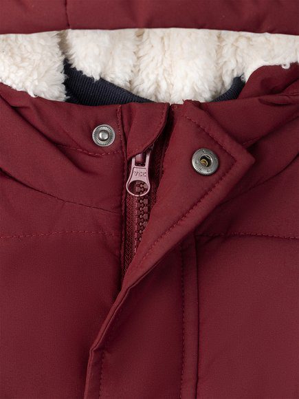 Παιδικό Μπουφάν Για Αγόρια Colour Block - Κοκκινο Παιδικό Μπουφάν Για Αγόρια Colour Block