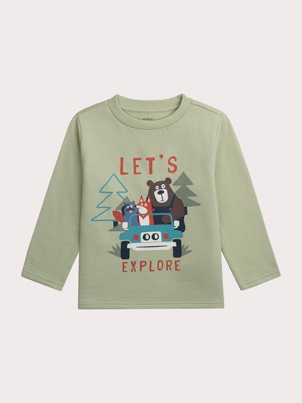 Σετ Παιδικές Πιτζάμες Για Αγόρια Green Explorers - Πρασινο Σετ Παιδικές Πιτζάμες Για Αγόρια Green Explorers