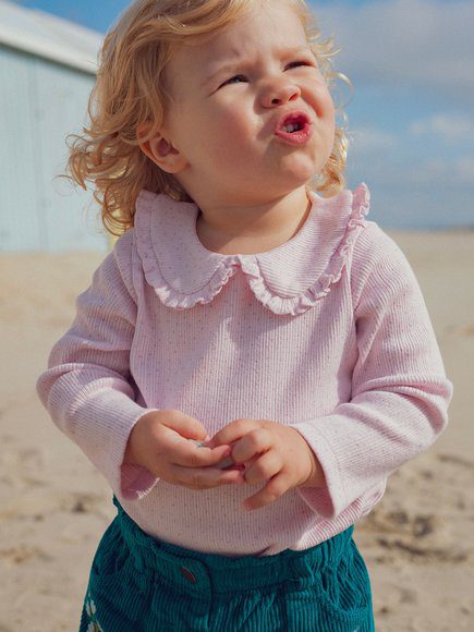 Βρεφική Μπλούζα Για Κορίτσια Pink Collar