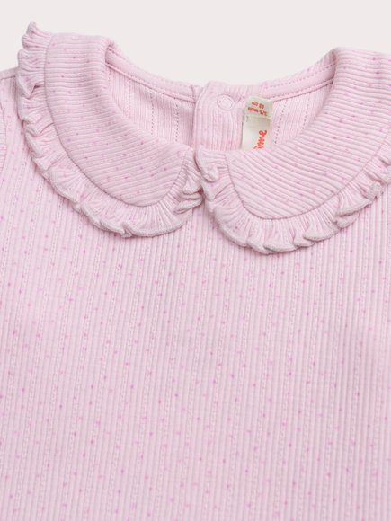 Βρεφική Μπλούζα Για Κορίτσια Pink Collar Βρεφική Μπλούζα Για Κορίτσια Pink Collar