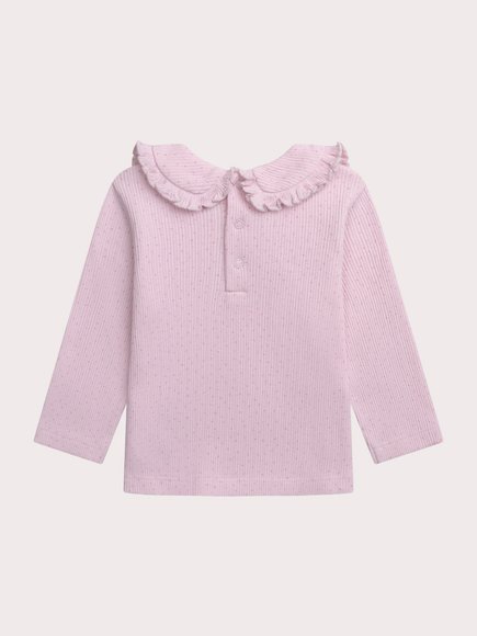 Βρεφική Μπλούζα Για Κορίτσια Pink Collar Βρεφική Μπλούζα Για Κορίτσια Pink Collar