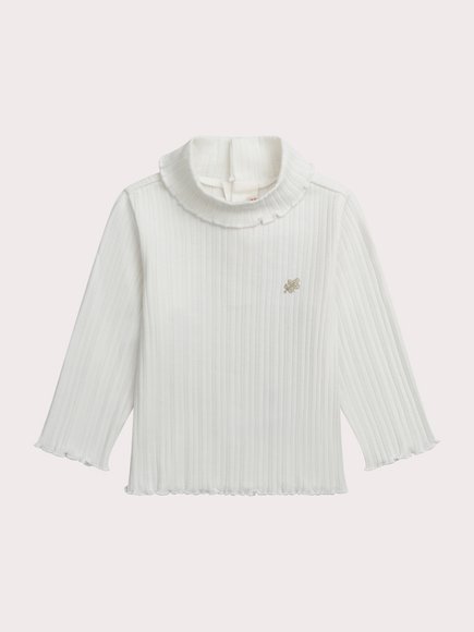 Βρεφική Μπλούζα Για Κορίτσια Ruffled Leaf