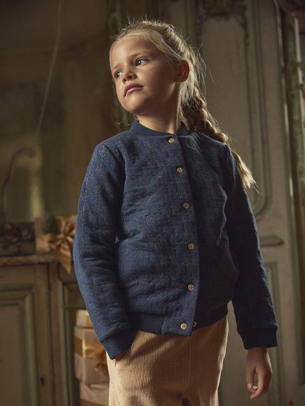 Παιδική Ζακέτα Για Κορίτσια - Μπλε