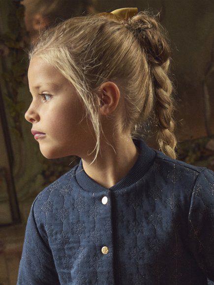 Παιδική Ζακέτα Για Κορίτσια - Μπλε Παιδική Ζακέτα Για Κορίτσια