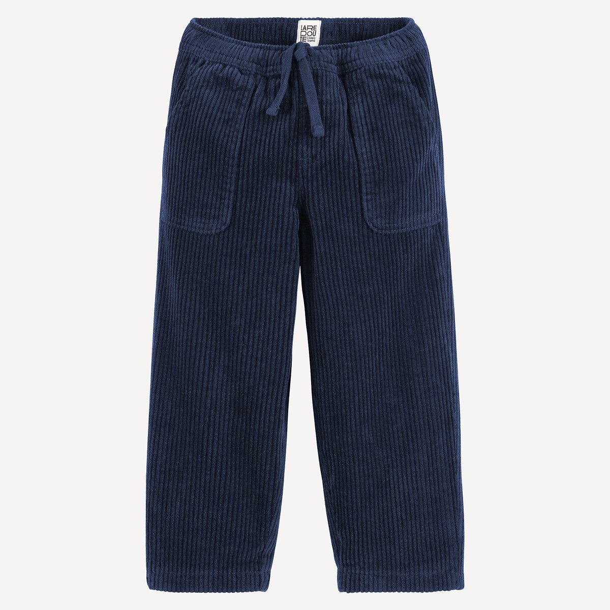 Κοτλέ jogger παντελόνι με επένδυση Μπλε