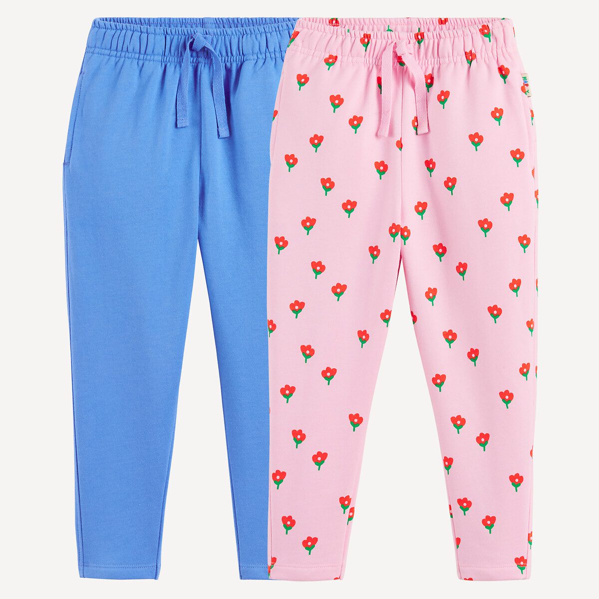 Σετ 2 παντελόνια carrot στιλ Μπλε