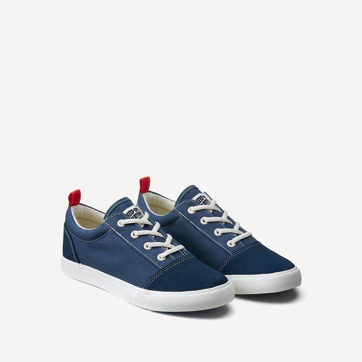 Υφασμάτινα αθλητικά με ελαστικά κορδόνια Μπλε