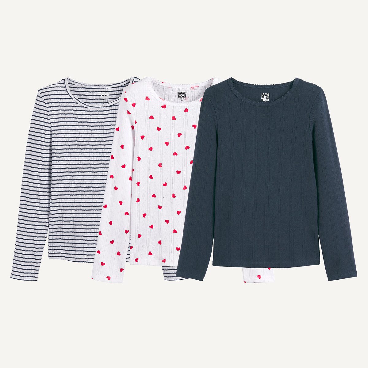 Σετ 3 φανελάκια Λευκο